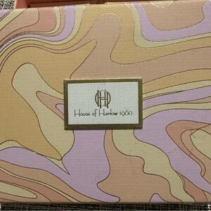 Nicole Richie House of Harlow 1960 Gold Plated Heart Earrings original box